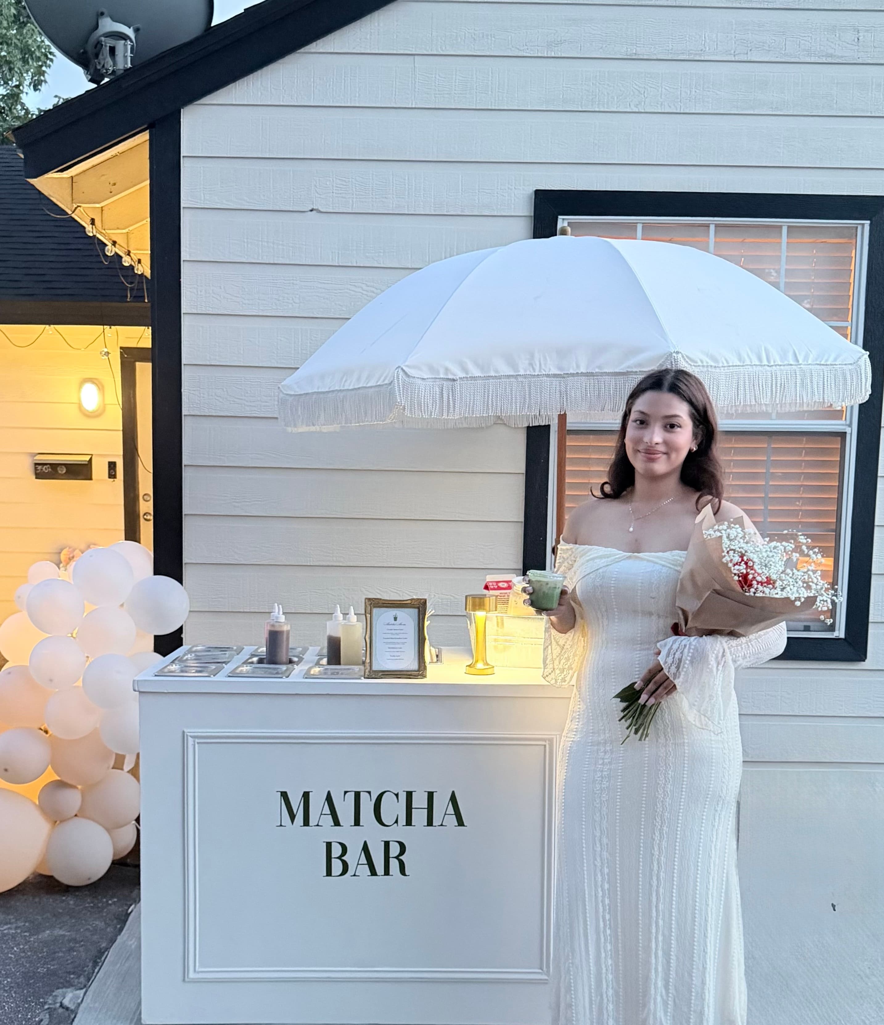 Personalized event setup and custom decor