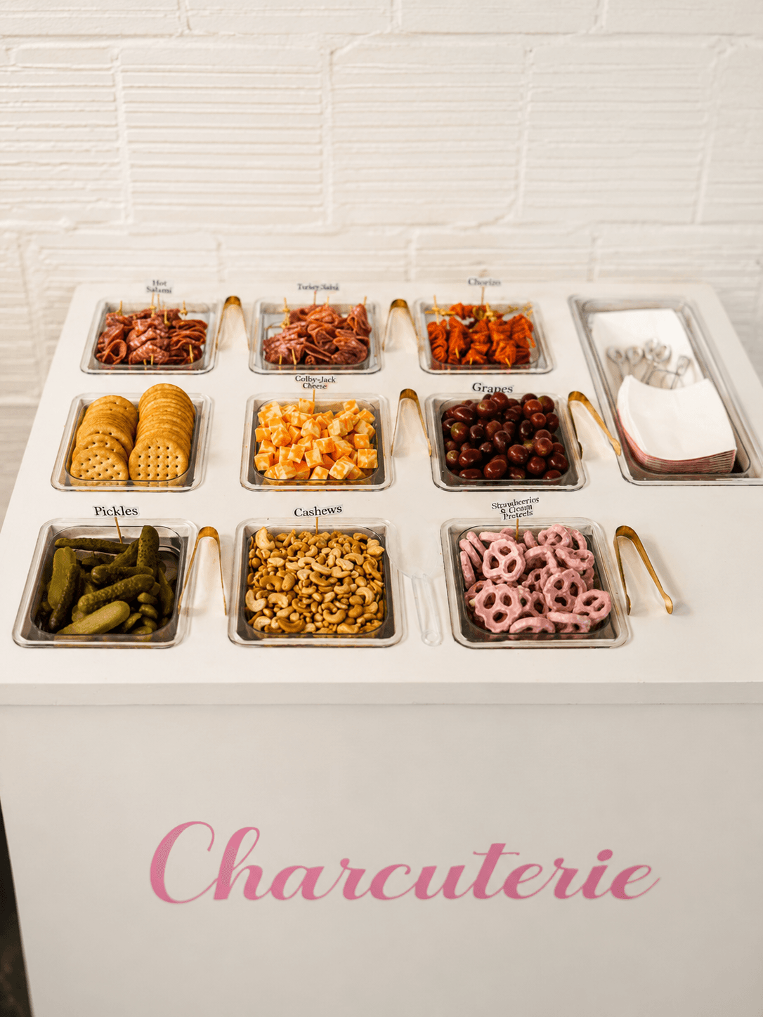 Styled charcuterie experience