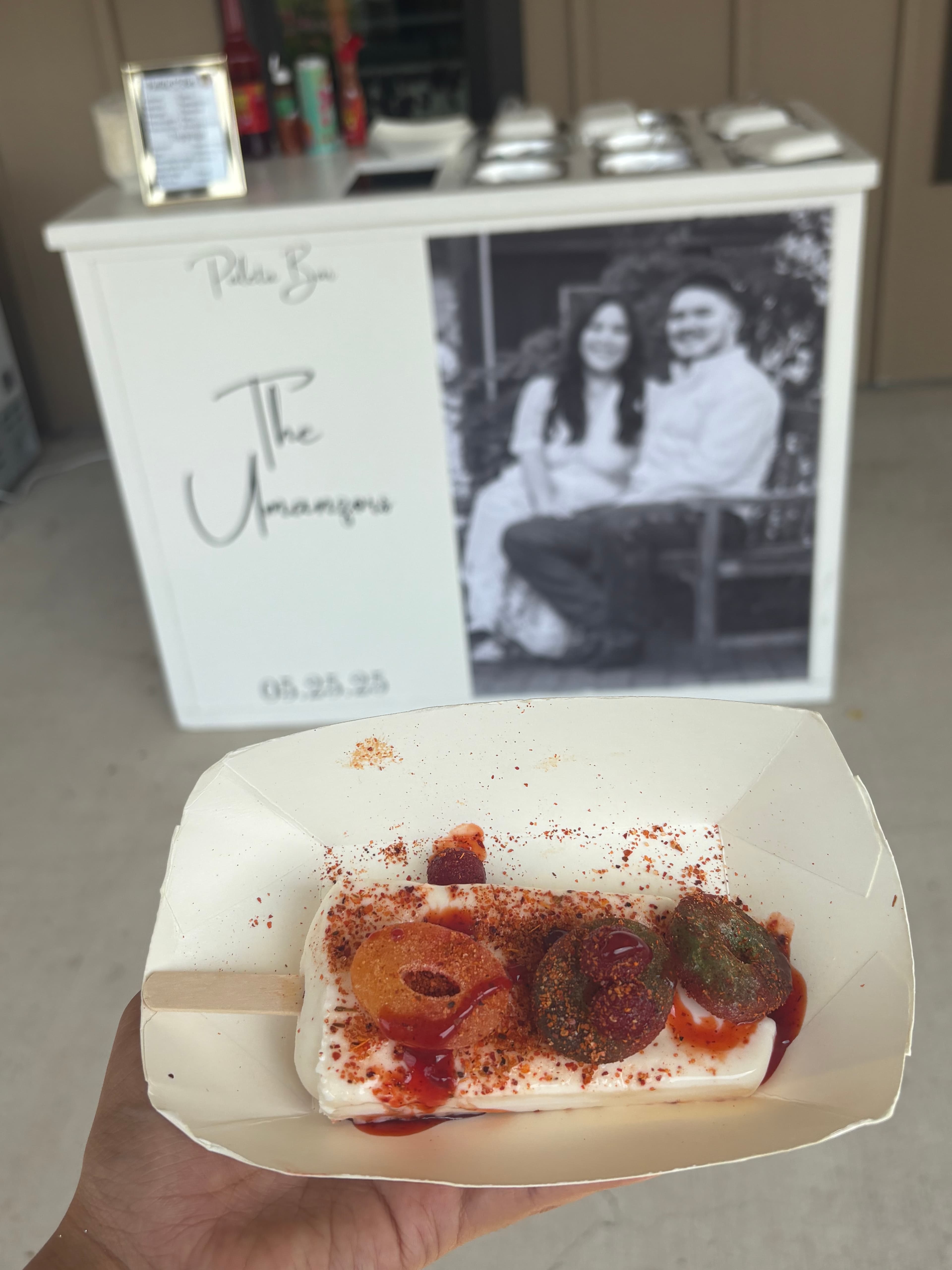 Paleta cart decorated for a celebration